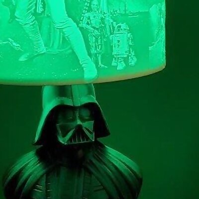 Star Wars Lithophane Lamp