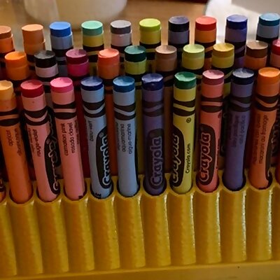 Crayon Holder for 48 Crayons