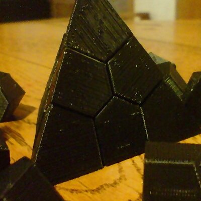 Facecentered Cubic Voroni Tetrahedron