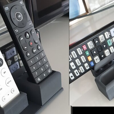 Stand for different remote controls Telenet Google TV Samsung