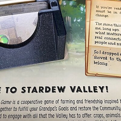 Stardew Valley Board Game Insert Multi Color Craft Room  Tool Card Holder