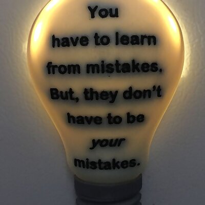 Mistakes Bulb