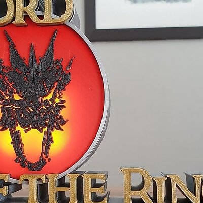 Lord of the Rings Lamp