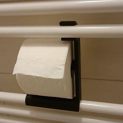 Toilet Paper Holder for Towel Radiator