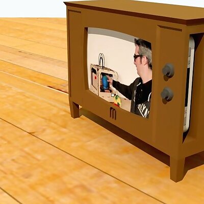 MakerbotTV TV Stand for iPhone