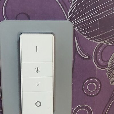 Hue dimmer switch mount cover