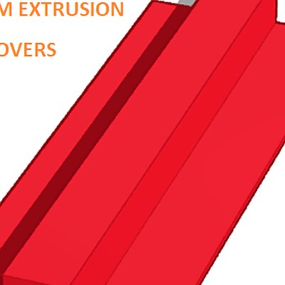 Prusa MINI aluminum extrusion covers