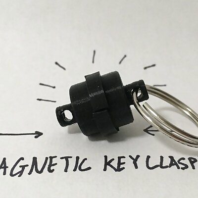 Magnetic Key Clasp