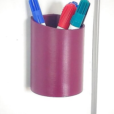 Magnetic whiteboard markers holder