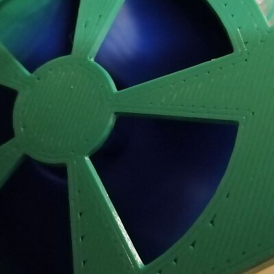 Radial fan with fan casing for small DC Motors 612V