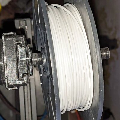 Filament holder for small spool