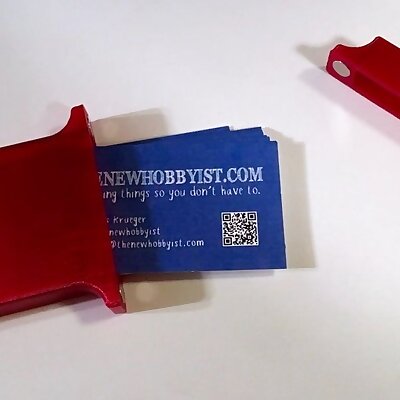 Magnetic Business Card Case