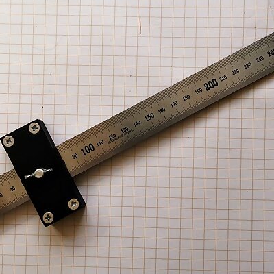 Parametric Ruler Marking Gauge