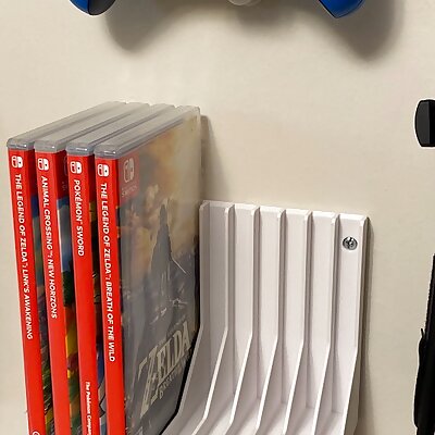 Wallmounted Switch Game Case Holder x10