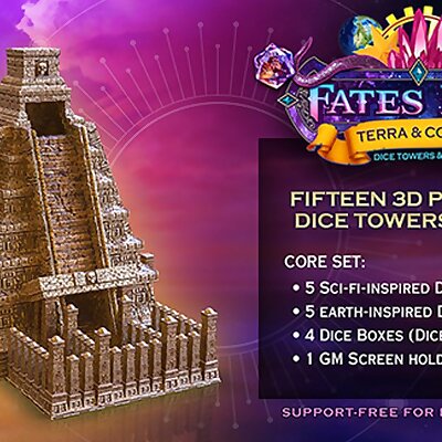 Mayan Temple Dice Tower