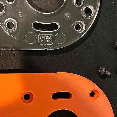 Dewalt 611 router base plate replacement