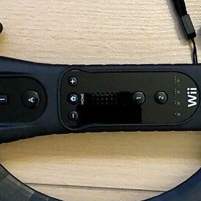 Racing Wheel for Wii Motion Plus Controller with IR