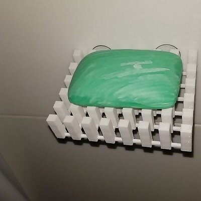 Minimal Suction Cup Soap Holder