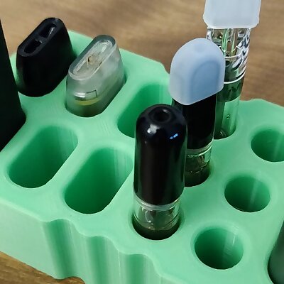 Vape Tray for Luster pods and 510 cartridges