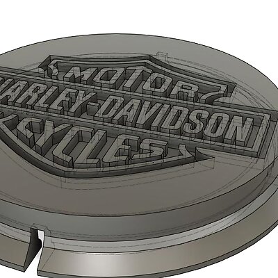 Harley can lid for beer cans