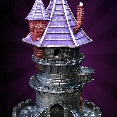 FATES END  DICE TOWER  FREE WIZARD TOWER!