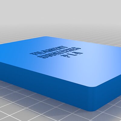 Swatch Box with Filament type