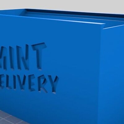 Mint Delivery custom container