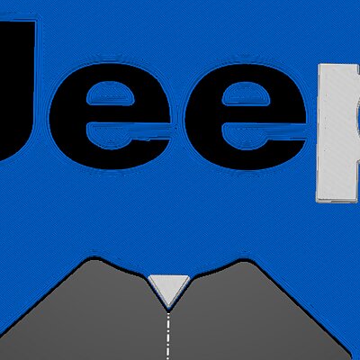 Parking discclock Jeep Logo