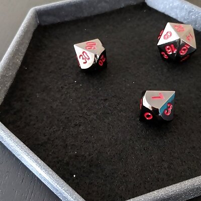 Yet another hexagonal dice tray