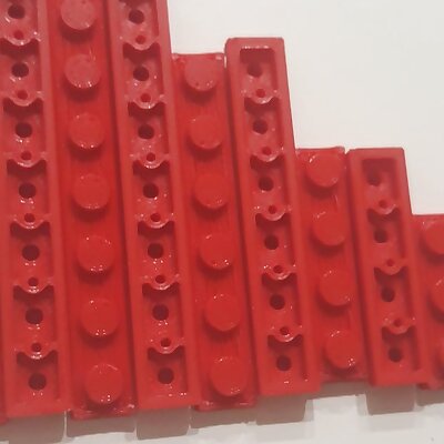 Set of Lego platforms 1 x 346810