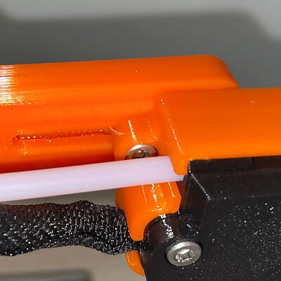 Prusa MINI filament sensor holder adjustable arm