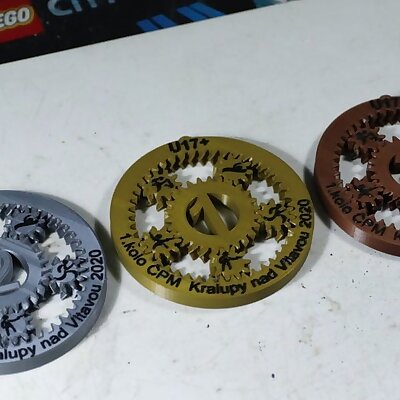 Planetary gear Medals