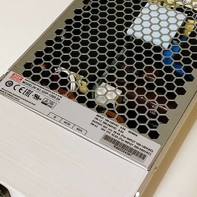 Meanwell UHP1000 input cover