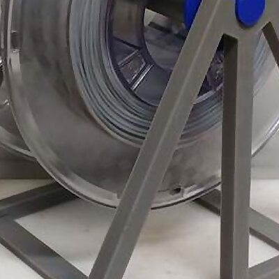 AFrame for universal spool holder roller