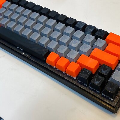 3D Printed Mechanical Keyboard 68 keys