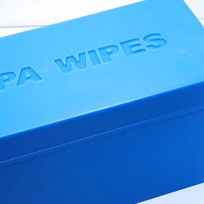 Box for IPA Wipes