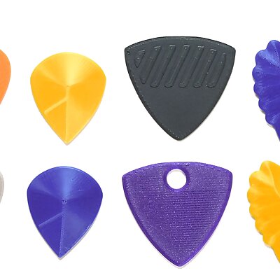 Guitar pick collection