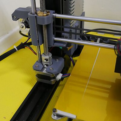 MK3 X axis with backported endstop and spacing for Enderstyle nut