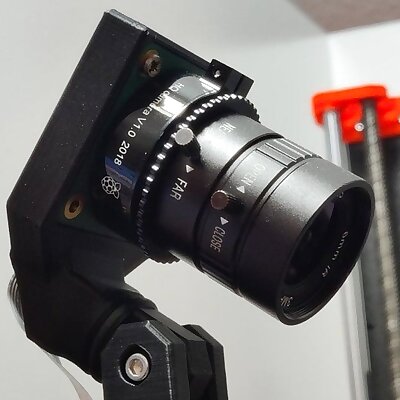 Modular MK3s camera arm also RPi HQ