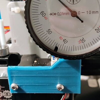 Dial Gauge Messuhr Holder for E3D Hemera to perfectly level out printing beds