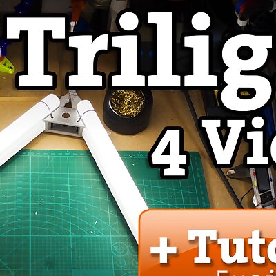 Trilight for Video and Photographie  Fusion 360 Tutorial