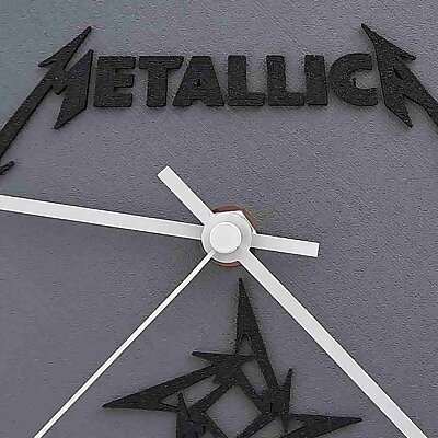 Wall clock Metallica