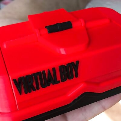 miniVB Virtual Boy consolizer housingshell