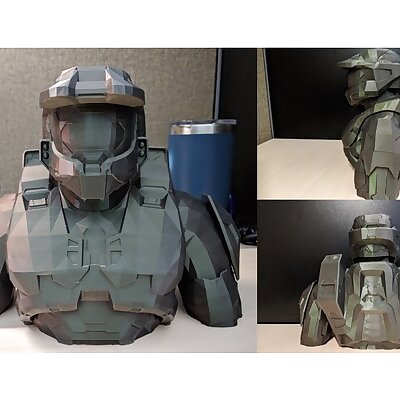 Halo Master Chief Bust and Figure