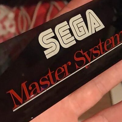 SEGA Master System 2 SMS2 Cartridge cover flap