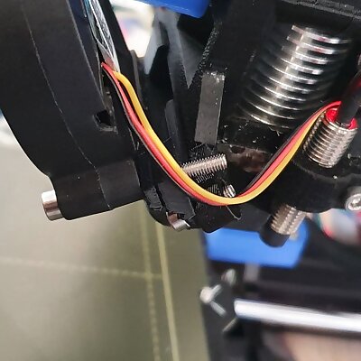 MK3S fan duct with PINDA support and a fan mount