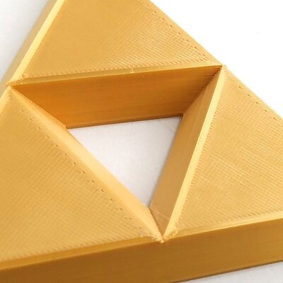 Triforce wall decoration