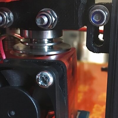 prusa i3 adjustable radial fan mount