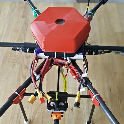Hexacopter Multicopter 3D Printed MK3