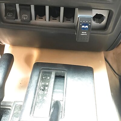 9701 Jeep Cherokee XJ Switch Panel